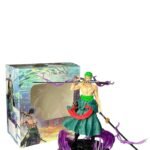 Figura Zoro Cambio De Cabeza 22cm- One Piece