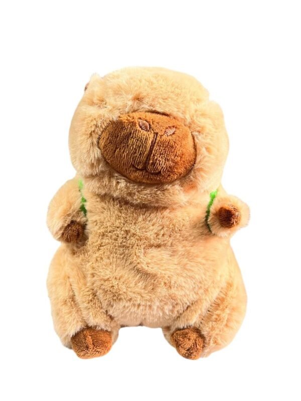 Capibara con mochila