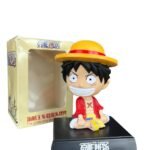Figura Mueve Cabeza Luffy Sonriendo 10cm One Piece