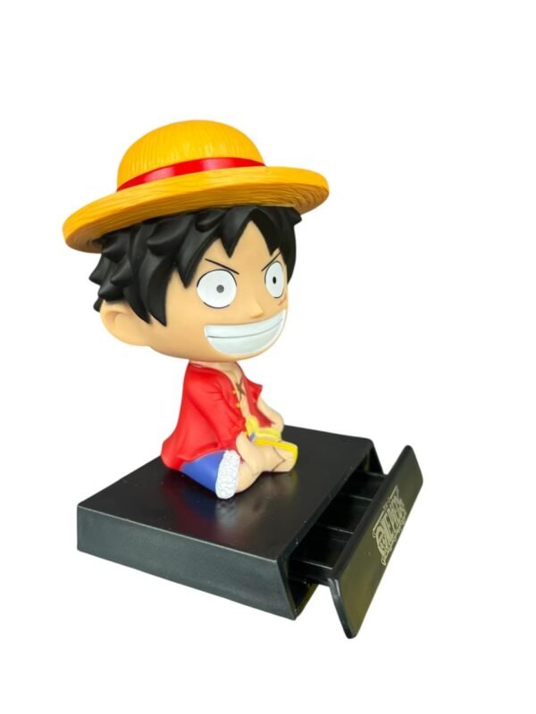 Figura Mueve Cabeza Luffy Sonriendo 10cm One Piece - Imagen 2