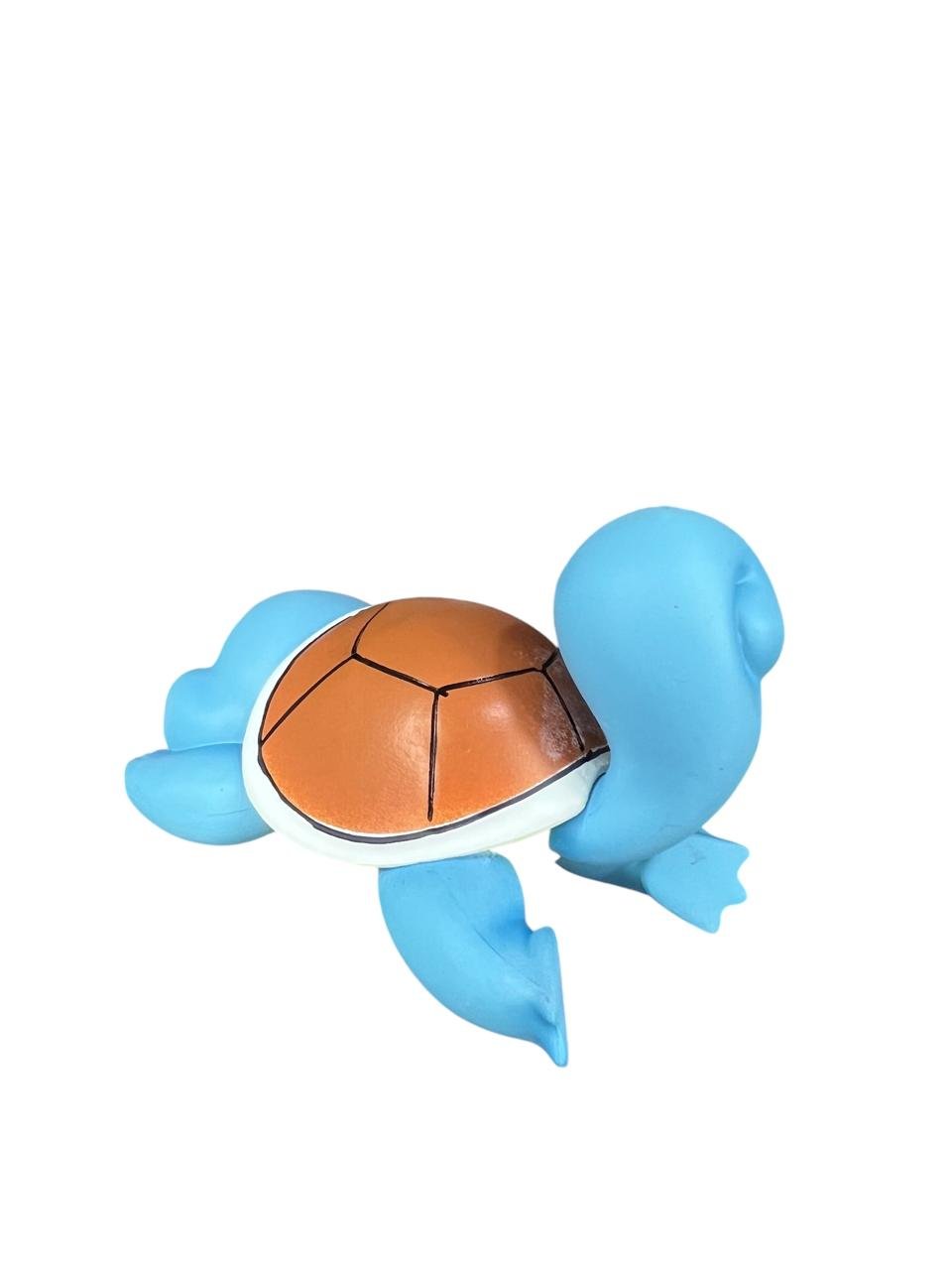 Mini Figura Squirtle Comiendo 6 Cm Pokémon - Imagen 3