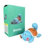 Mini Figura Squirtle Comiendo 6 Cm Pokémon