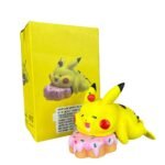 Mini Figura Pikachu Durmiendo 5 Cm Pokémon