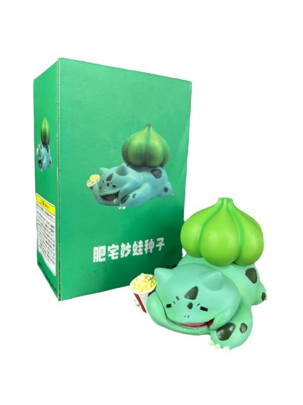Figura Bulbasaur Comiendo Palomitas 6cm Pokemon