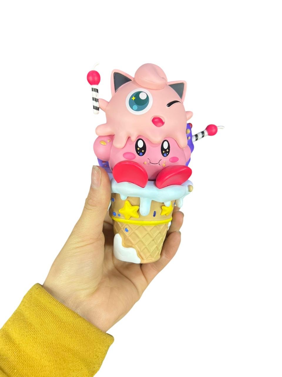 Figura Kirby Helado 14cm Kwaii Pokemon - Imagen 4