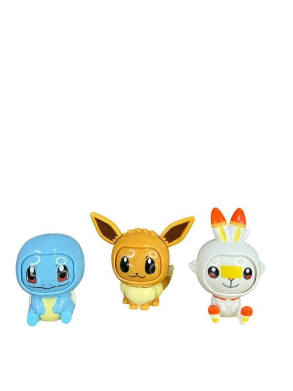 Figura Caras Intercambiables + Pokebola Naranja  Pokémon - Imagen 4