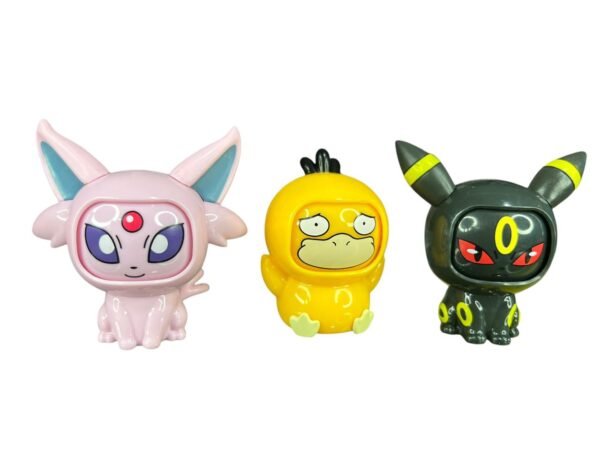 Figura Caras Intercambiables + Pokebola Morado  Pokémon - Imagen 4