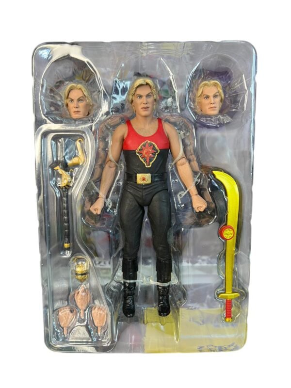 Figura  Neca Articula Flash Gordon Final Battle 18cm - Imagen 5