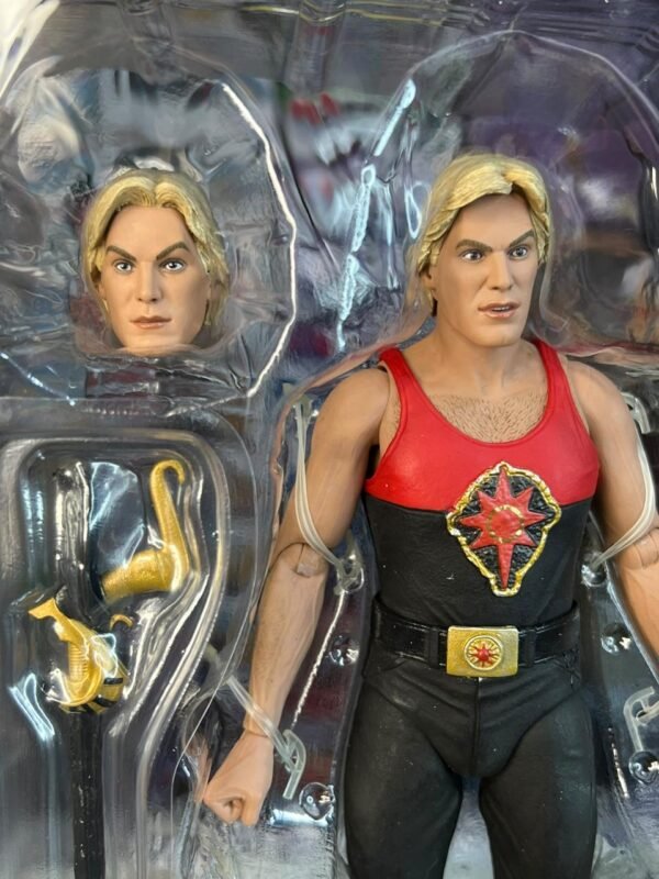 Figura  Neca Articula Flash Gordon Final Battle 18cm - Imagen 6