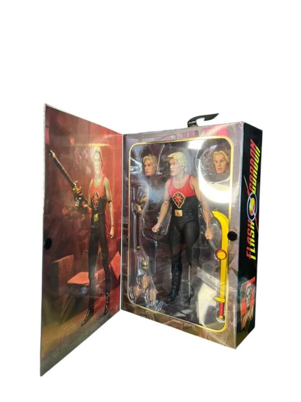 Figura  Neca Articula Flash Gordon Final Battle 18cm - Imagen 8