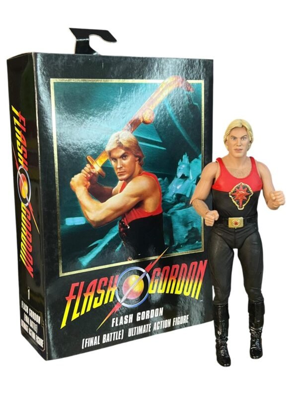 Figura  Neca Articula Flash Gordon Final Battle 18cm