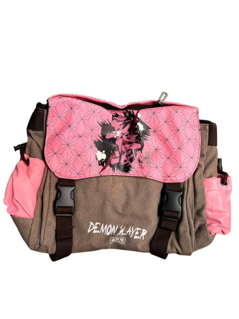 Maleta de demon slayer rosa