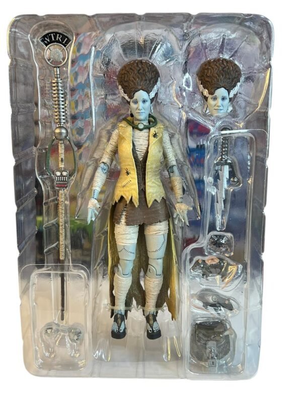 Figura Articulable Bride Of Frankenstein / Terror 18 Cm - Imagen 2