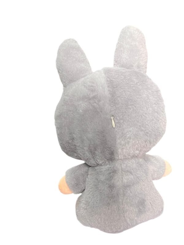 Peluche Labubu Gris 36 Cm - Imagen 4