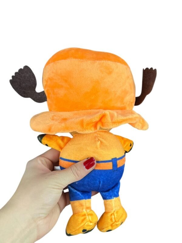 Peluche Chopper Sombrero Ace 20cm One Piece - Imagen 2