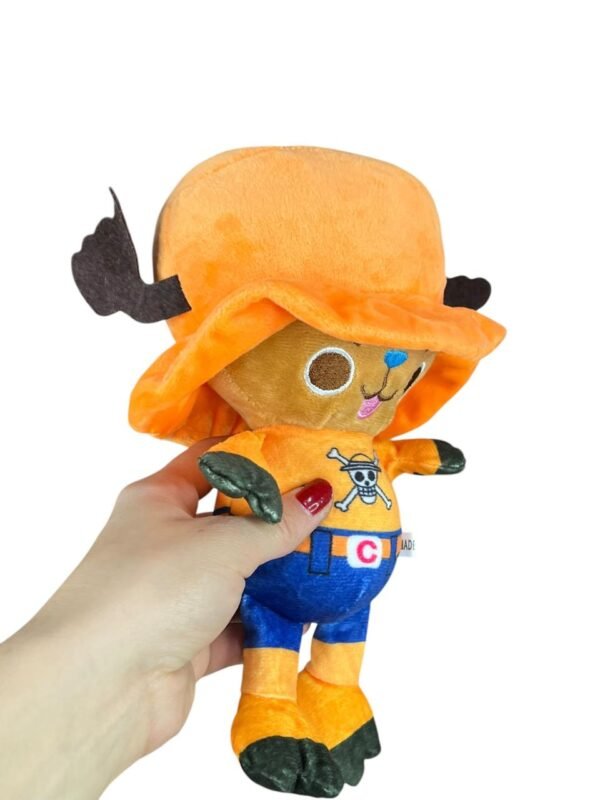 Peluche Chopper Sombrero Ace 20cm One Piece - Imagen 3