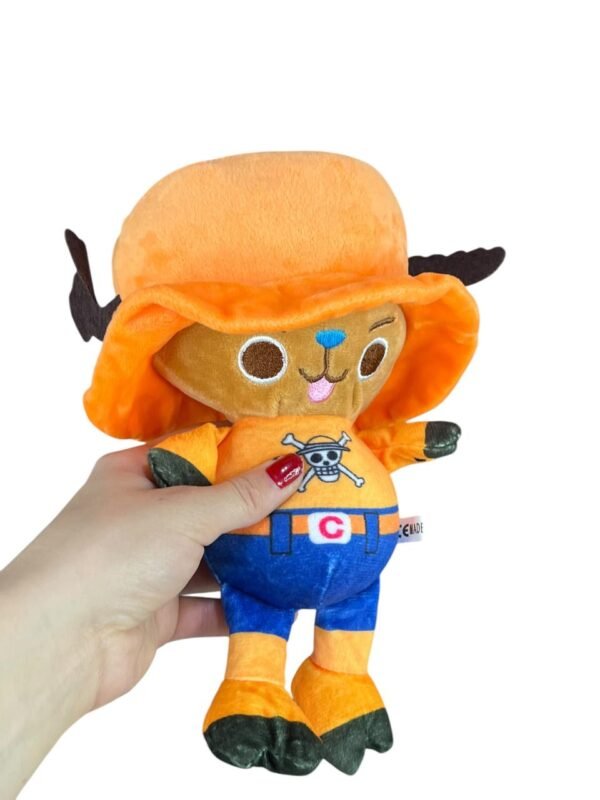 Peluche Chopper Sombrero Ace 20cm One Piece