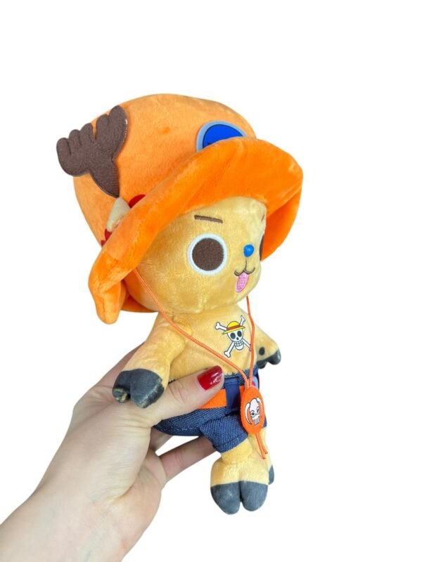 Peluche Chopper Traje Ace 20cm - One Piece - Imagen 4