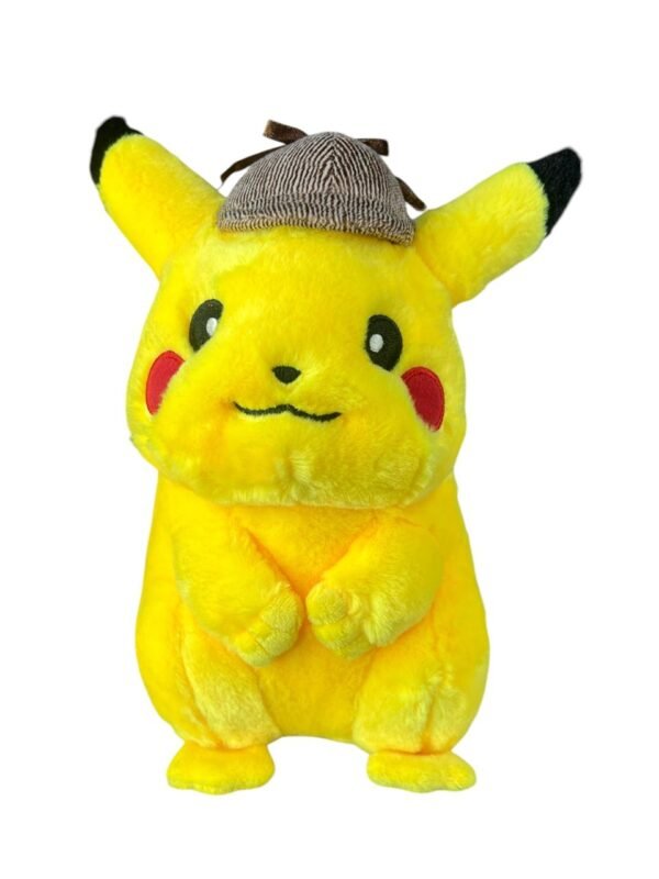 Peluche Pikachu Detective Grande 34 Cm Pokemon