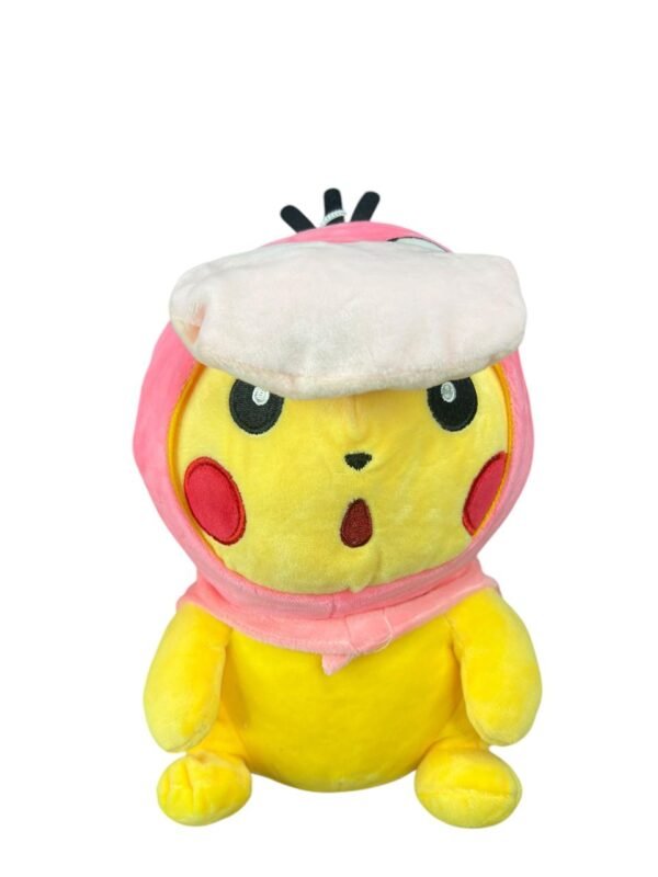 Peluche de pikachu rosa-pokemon