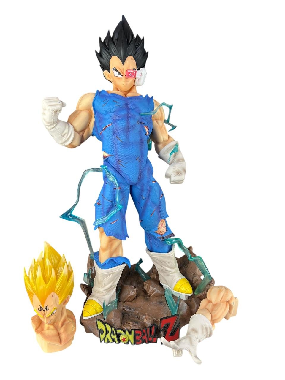 Figura Vegeta 2 Cabezas Y Cambio De Mano 48 Cm Dragon Ball Z - Imagen 2