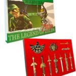 Set Metálico X11 Accesorios Plateados The Legend Of Zelda