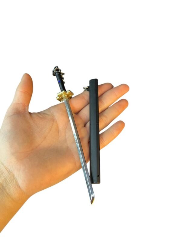Set Metálico X4 Accesorios Katanas One Piece - Imagen 4