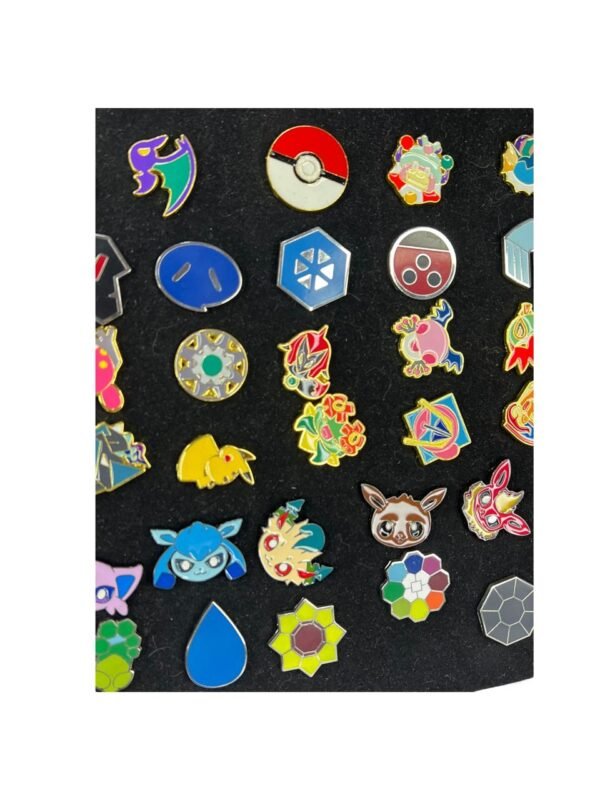 Set Metálico Grande X49 Accesorios Pokémon - Imagen 3