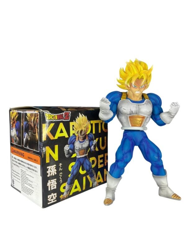 Figura Goku Armadura Saiyajin 27 Cm Dragon Ball