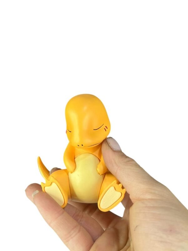 Figura Charmander Dormido 7 Cm Pokemon - Imagen 3