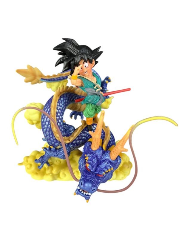 Figura Mini Goku-shenlong Azul 14cm Dragon Ball Z - Imagen 7