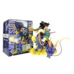 Figura Mini Goku-shenlong Azul 14cm Dragon Ball Z