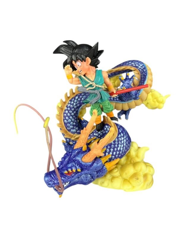 Figura Mini Goku-shenlong Azul 14cm Dragon Ball Z - Imagen 6