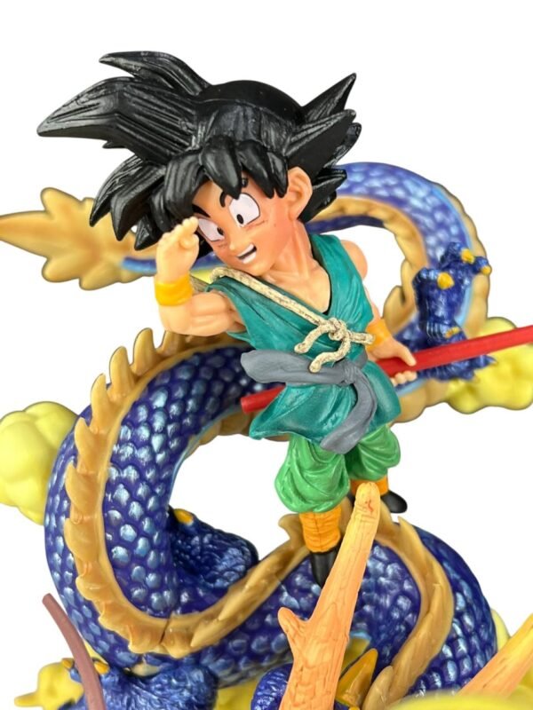 Figura Mini Goku-shenlong Azul 14cm Dragon Ball Z - Imagen 5