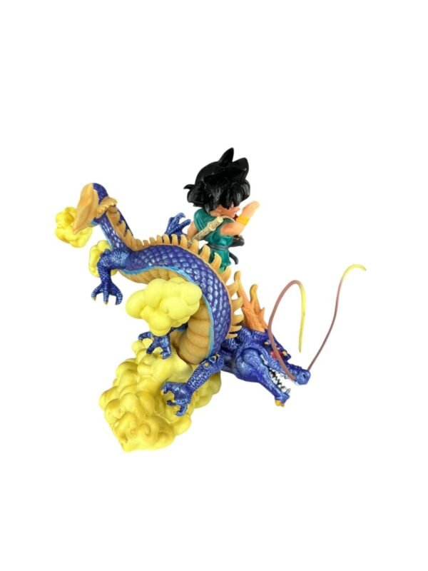 Figura Mini Goku-shenlong Azul 14cm Dragon Ball Z - Imagen 2