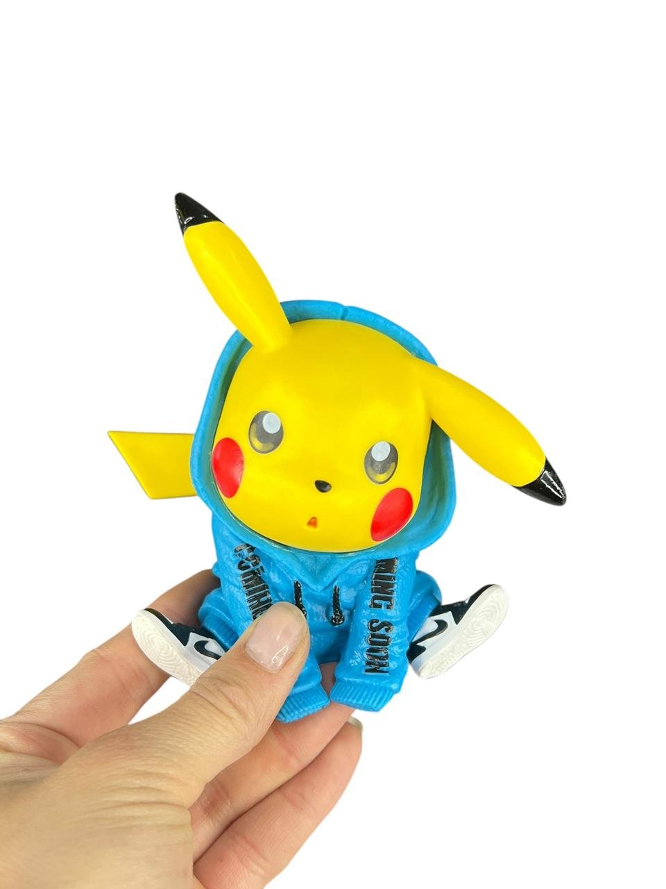 Figura Pikachu Saco Azul 11 Cm Pokemon - Imagen 4