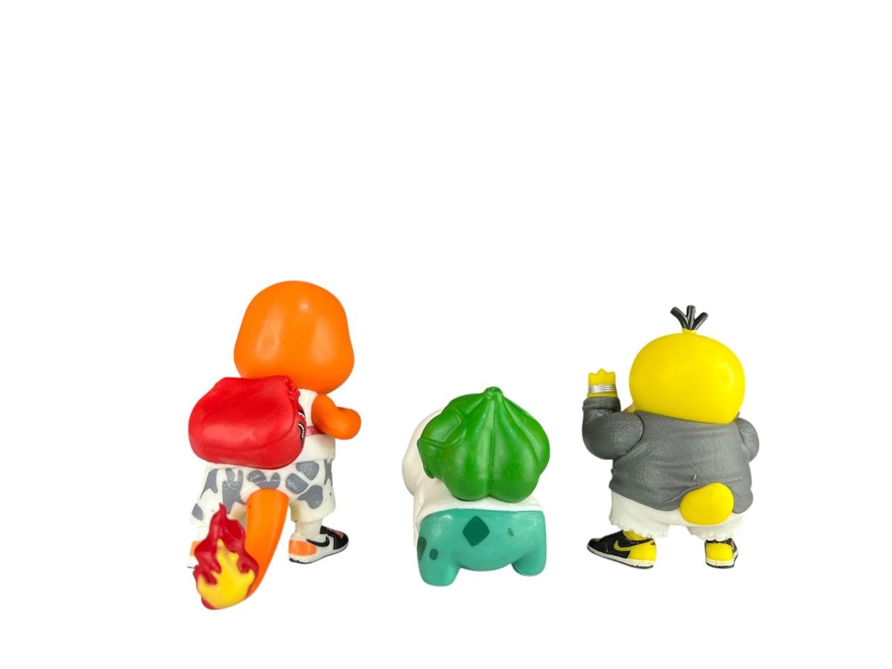 Figuras X6 Con Ropa Pokémon Personajes 7cm - Imagen 3