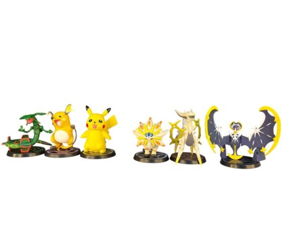 Figura De Pokemon X6 10cm