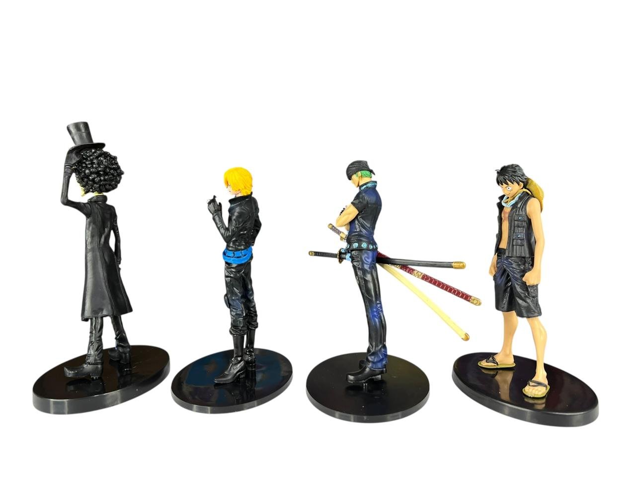 Figuras X 7 Tripulación Mugiwar Grande One Piece 13cm - Imagen 3