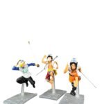 Figuras Coleccionable X 3 Luffy-ace-sabo One Piece 13cm