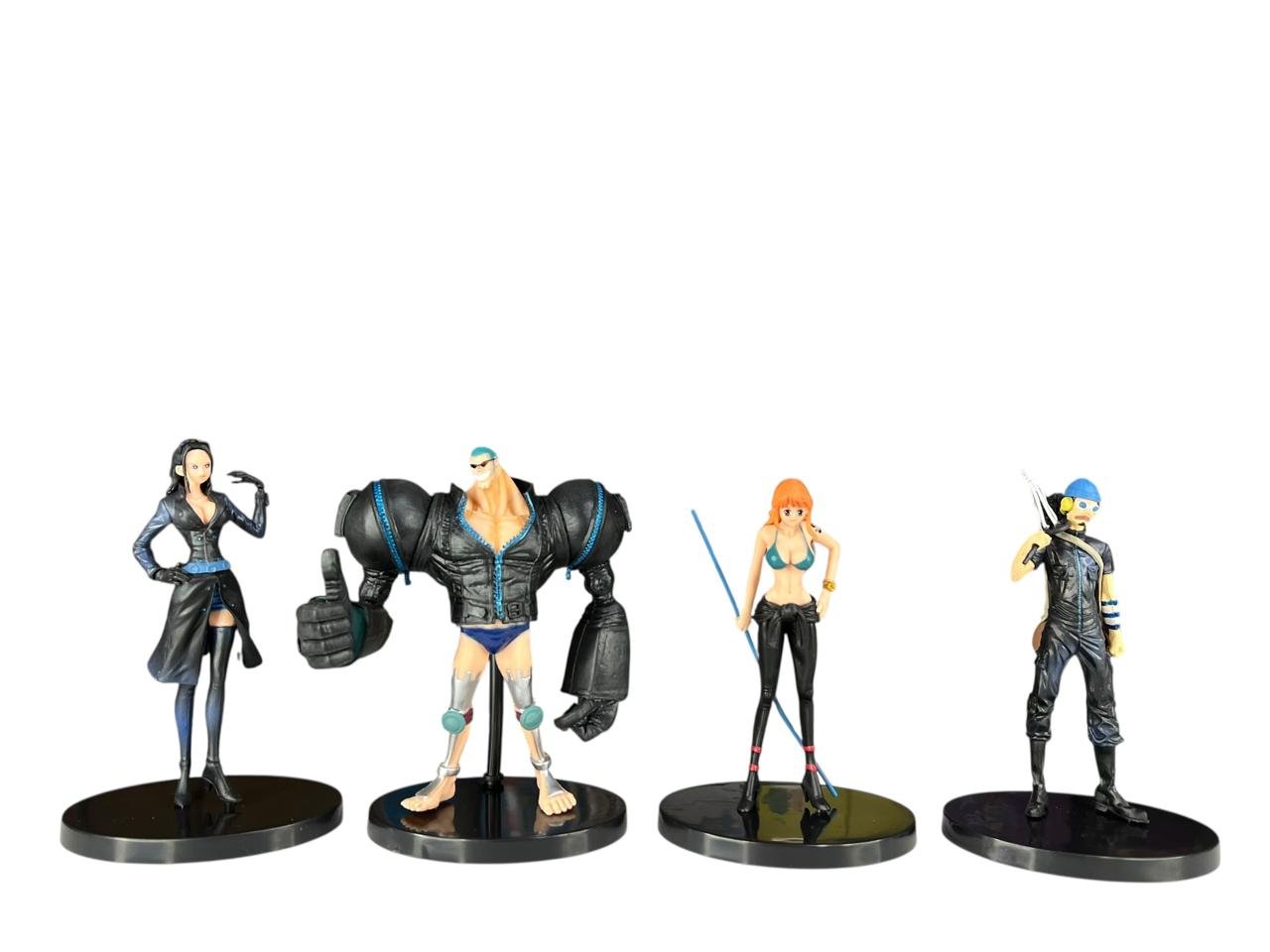 Figuras X 7 Tripulación Mugiwar Grande One Piece 13cm - Imagen 7