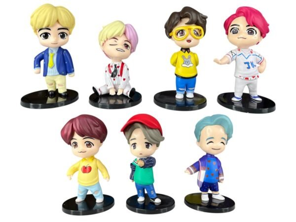 Figuras X7 Bts Grandes 9 Cm