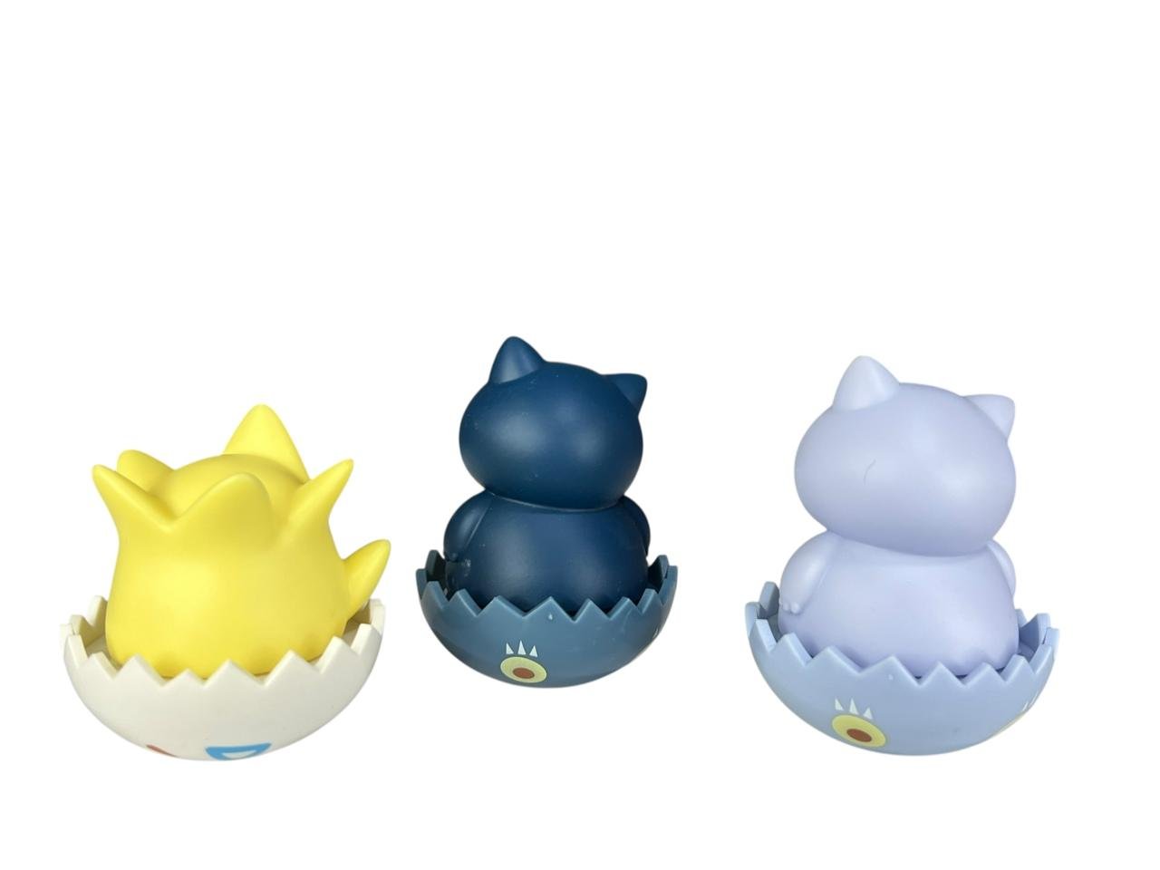 Figura Coleccionables Huevo X3 Snorlax Togepi Pokemon 8 Cm - Imagen 2