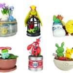 Figuras X6 Re-ment Botánico De Bolsillo Pokémon 6cm