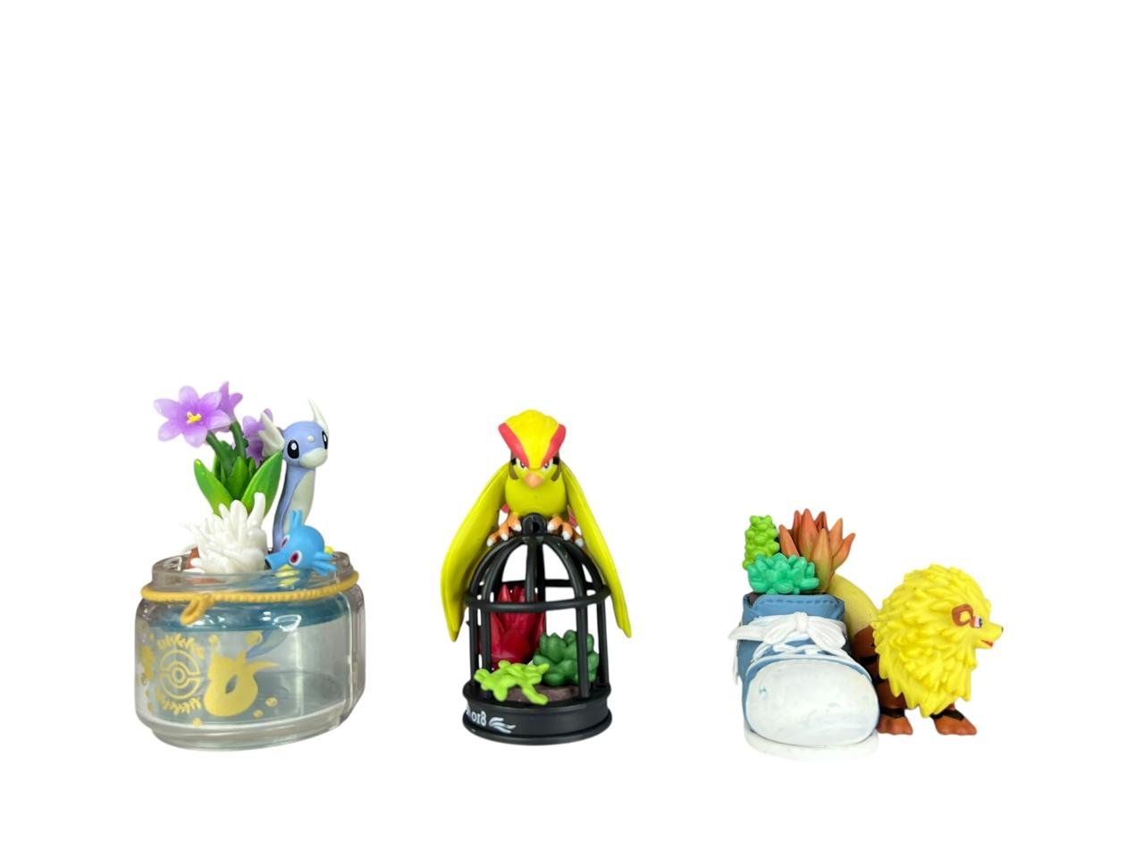Figuras X6 Re-ment Botánico De Bolsillo Pokémon 6cm - Imagen 2