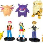 Figuras X8 Gengar Arcanine Cleffable Etc Pokémon 8 Cm