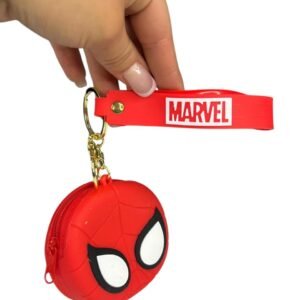 Llavero tipo billetera de spiderman