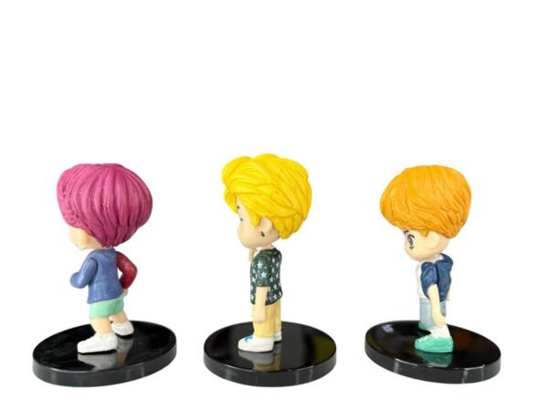Figuras Pequeñas Coleccionables X7 Bts 6cm - Imagen 2