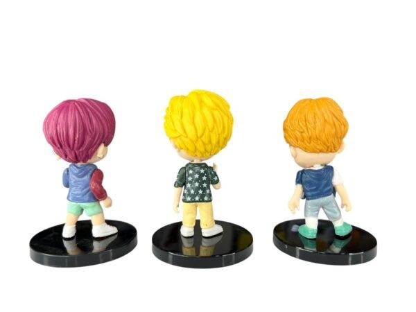 Figuras Pequeñas Coleccionables X7 Bts 6cm - Imagen 5