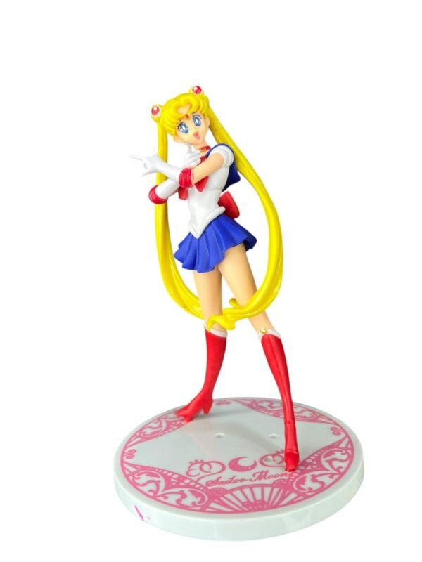 Figura Venus Minako Aino 18 Cm Con Base Blanca Sailor Moon